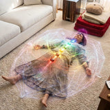 Pack Equilibrado de Chakras + 4 Puntas de Cuarzo de Regalo