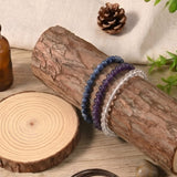 Pack Chakras Superiores: 3 Pulseras 4mm · Voz Auténtica, Intuición y Consciencia