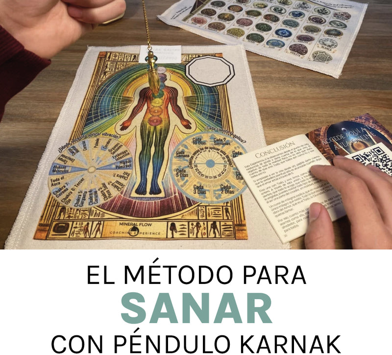 Pack Experiencia Sanación Vibracional con Péndulo de Karnak