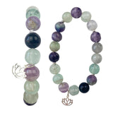 Pulsera de Fluorita en Plata: Reducir la ansiedad