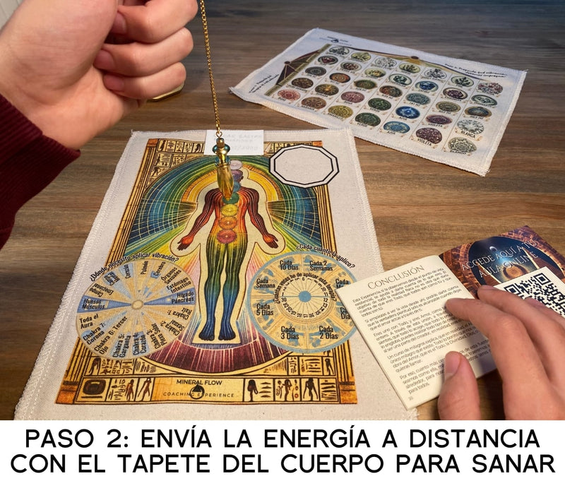 Pack Experiencia Sanación Vibracional con Péndulo de Karnak
