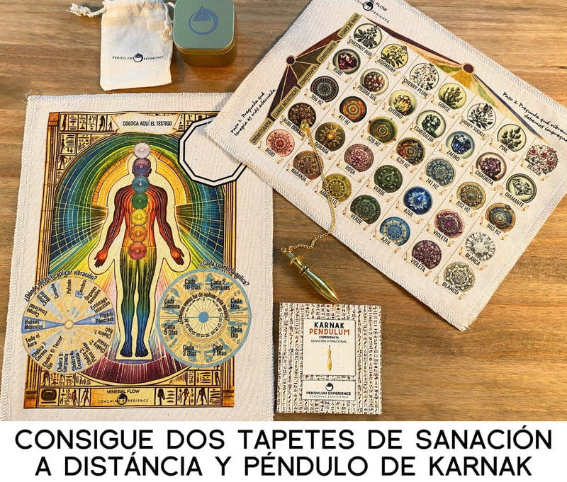 Pack Experiencia Sanación Vibracional con Péndulo de Karnak