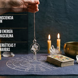 Péndulo de Merkabah con Guía Digital Completa