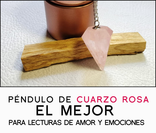 Péndulo de Cuarzo Rosa: Consultas emocionales, Sanación energética