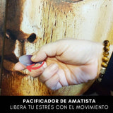 Pacificador Anti-Estrés de Amatista: Disuelve la ansiedad